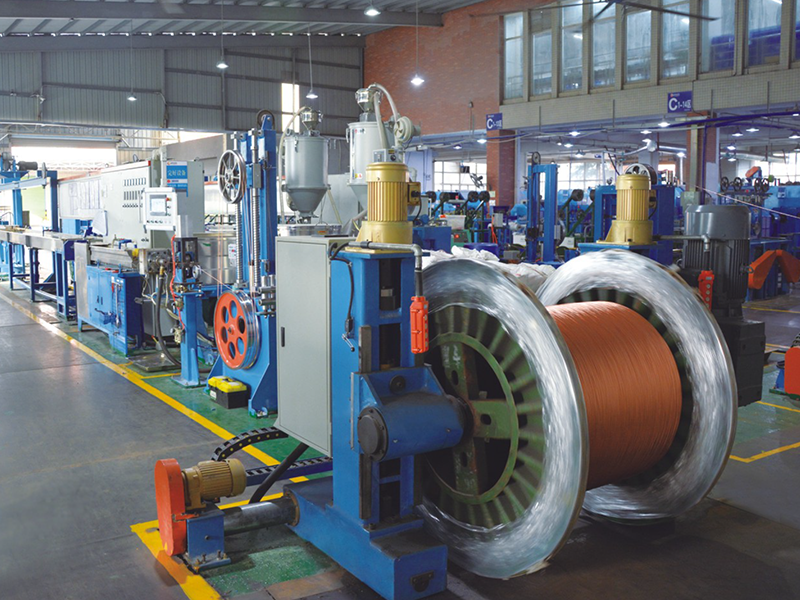 Φ90建筑用BV、BVR低壓電纜押出生產(chǎn)線(xiàn)